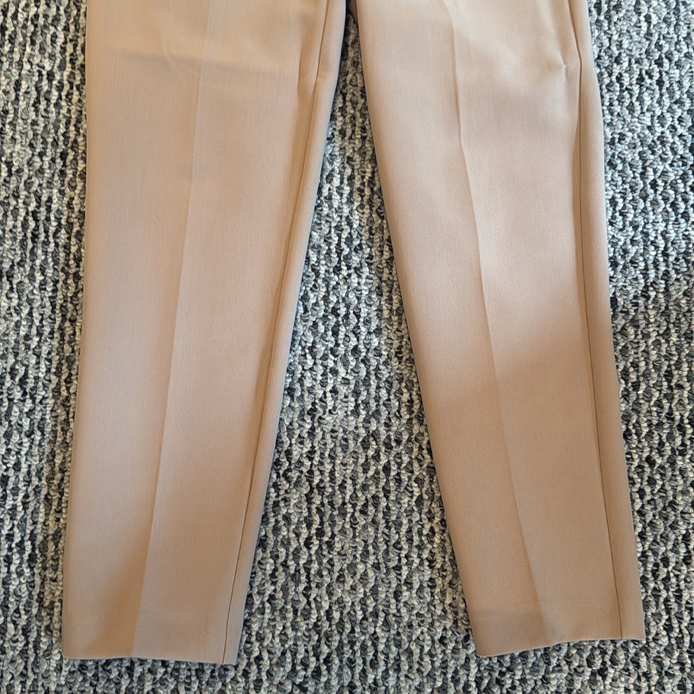 Zara Women  Beige Dress Pants size small - Picture 3 of 6